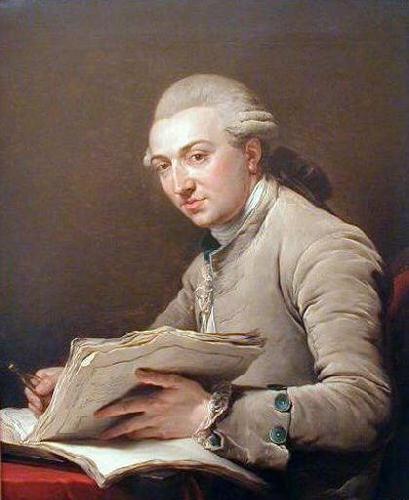 Francois-Andre Vincent Portrait of Pierre Rousseau (1751-1829), French architect oil painting image